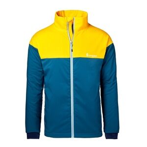 Cotopaxi Pacaya Insulated Jacket Polartec Full Zip Blue Yellow Men’s Large